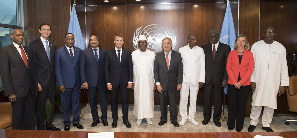 Secretary General Antonio Guterres holds a High-level Meeting on G5 Sahel.