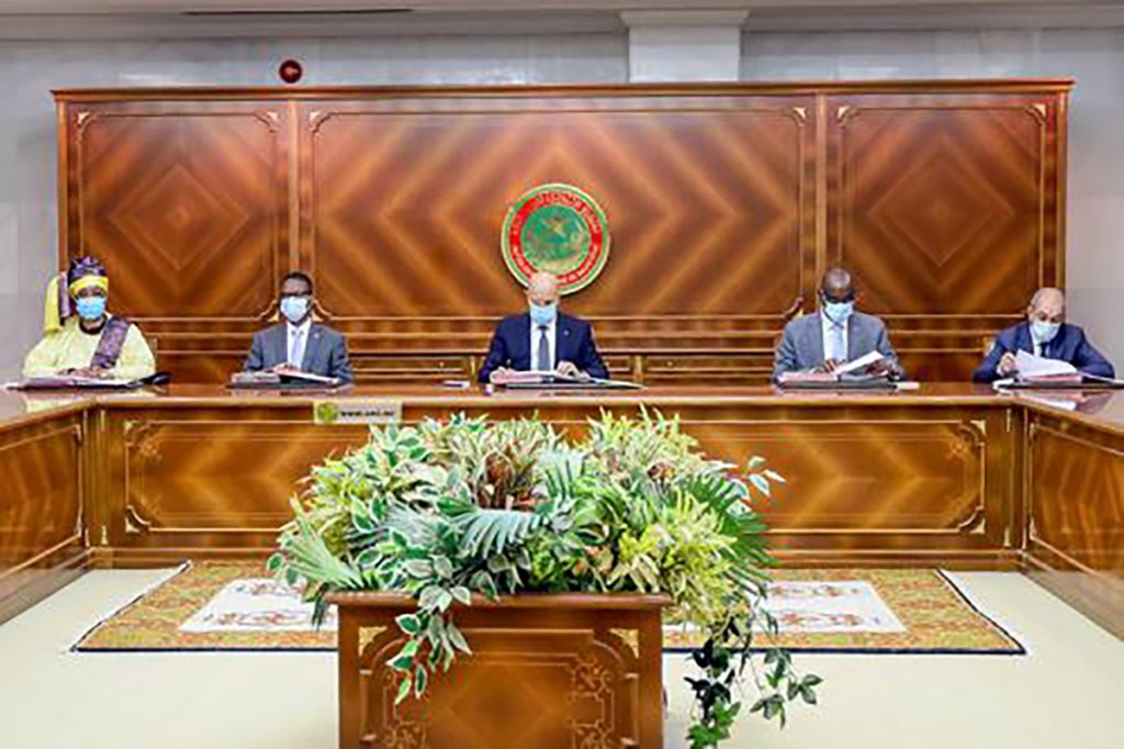 communiqué du conseil des ministres Mauritanie