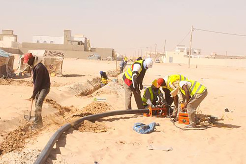 Réseau hydraulique pour Nouakchott