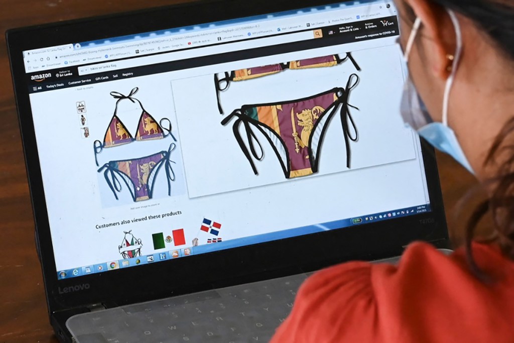 Le Sri Lanka demande à Amazon de retirer les bikinis avec son lion national