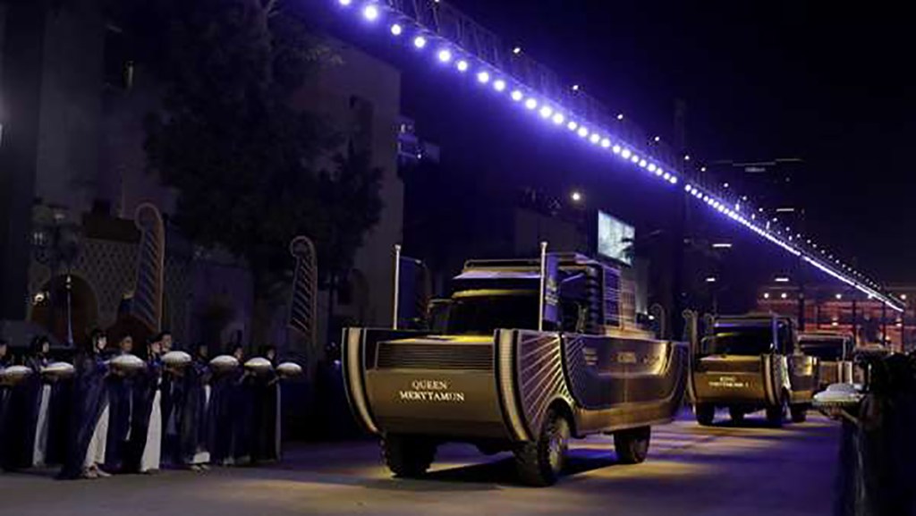 Défilé des pharaons : parade de 22 momies de souverains de l'antiquité au Caire