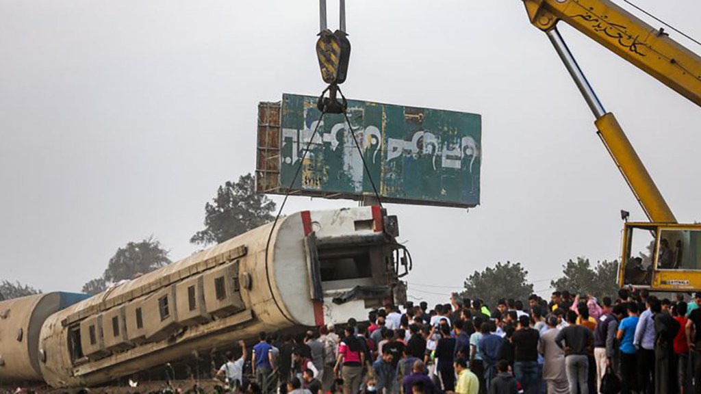 Egypte: un accident de train fait au moins 11 morts