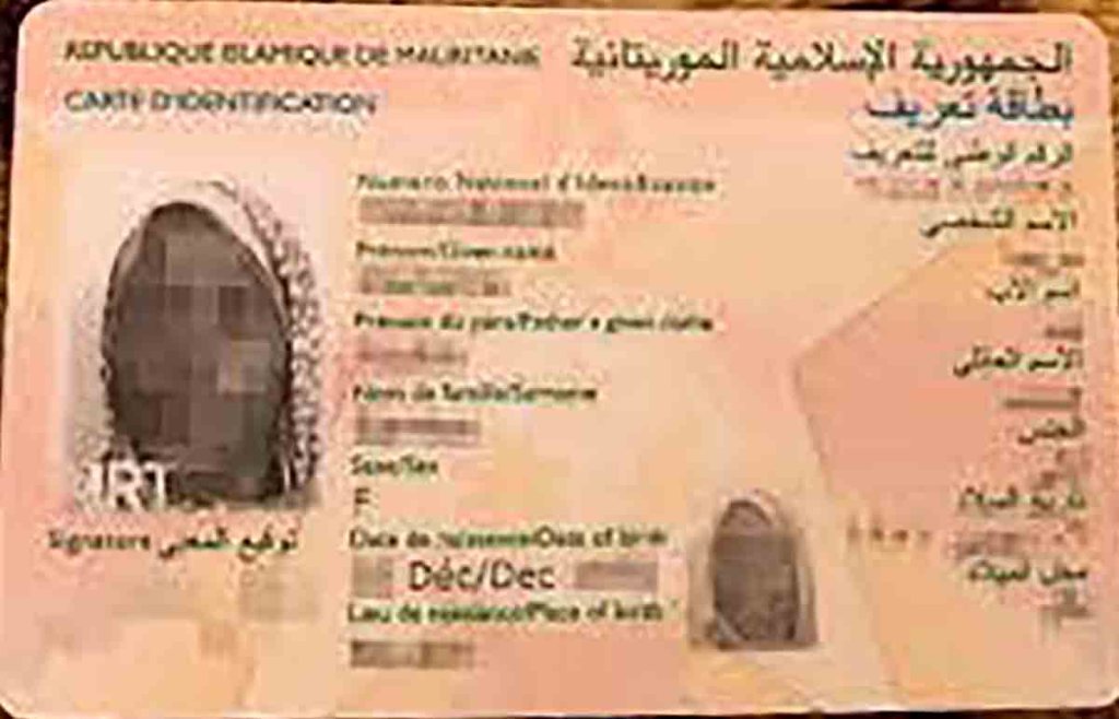Institution d'une nouvelle carte d’identité nationale en Mauritanie