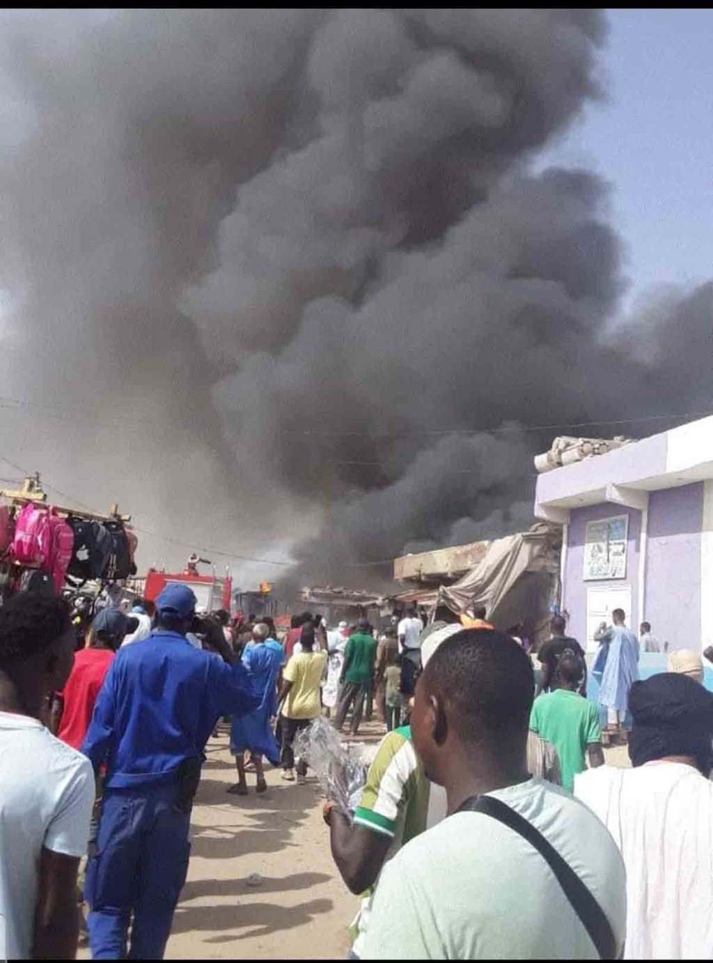 Sebkha: le marché du 5ème ravagé par un incendie