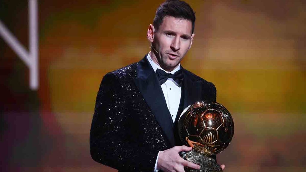 Encore Lionel Messi récompensé pour son 7ème ballon d'or