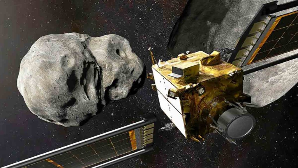 Un vaisseau de la Nasa va s'écraser sur un astéroïde (mais ceci est un exercice)