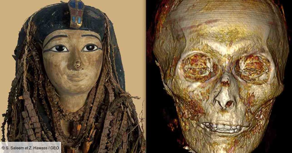 La momie du pharaon Amenhotep Ier révélée grâce à l’imagerie médicale