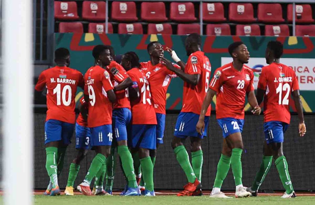 CAN 2021: les Mourabitoune battus par la Gambie