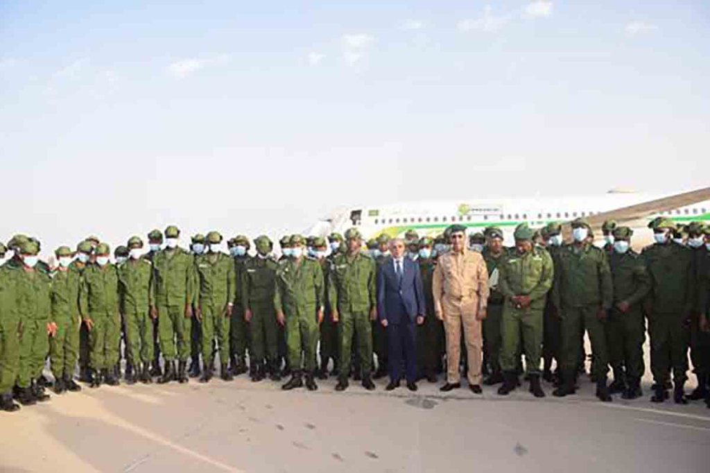 Départ du XIIe contingent de la gendarmerie nationale pour la Centrafrique