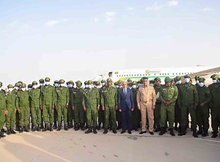 Départ du XIIe contingent de la gendarmerie nationale pour la Centrafrique