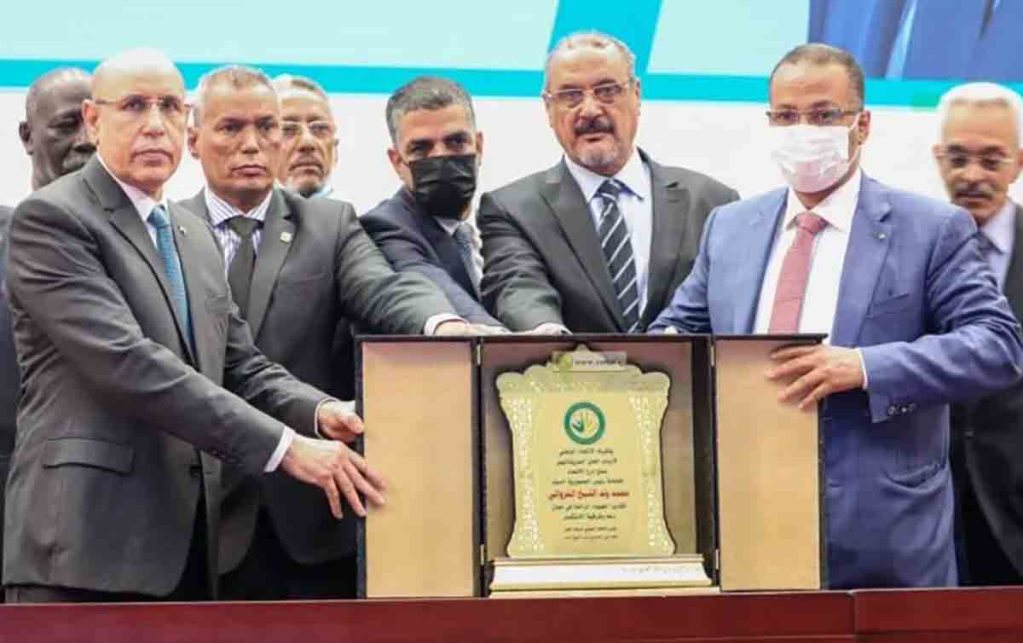 Les hommes d’affaires mauritaniens présentent leurs projets économiques au président de la république