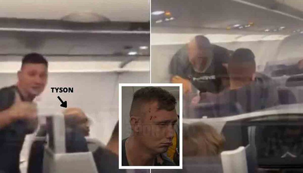 Mike Tyson filmé en train de frapper un passager dans un avion