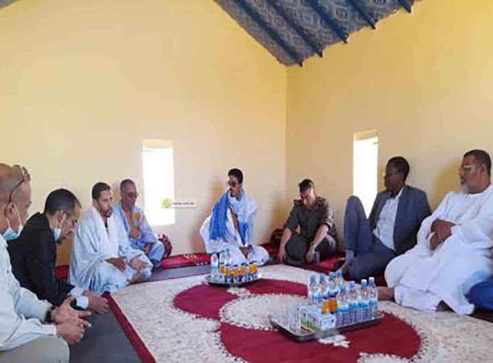 Le Wali de l'Adrar présente ses condoléances à la famille de feue Fatimetou Mint El Mokhtar Ould Salem