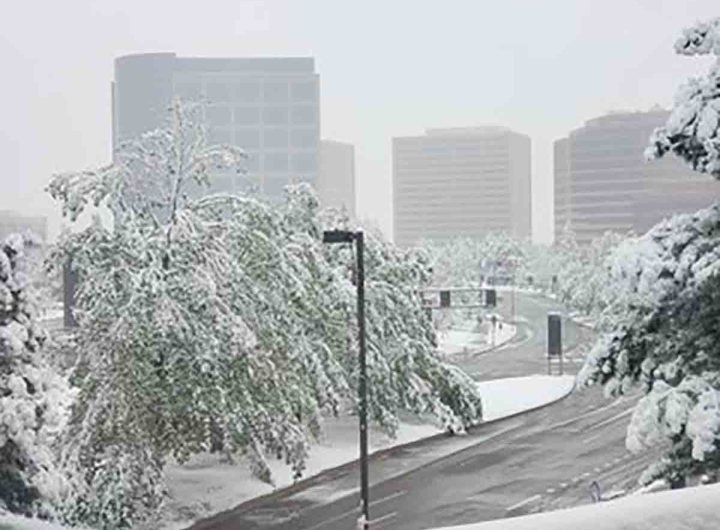 En plein mois de mai, le Colorado perd 30 degrés et finit sous la neige