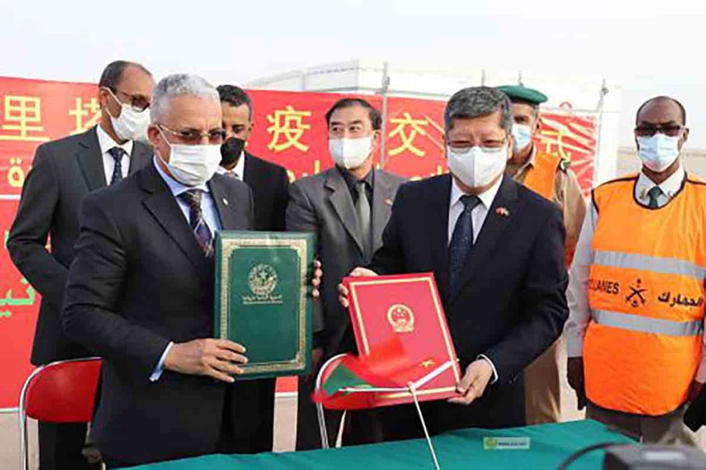 Signature d’une convention de renouvellement de la mission de santé chinoise en Mauritanie