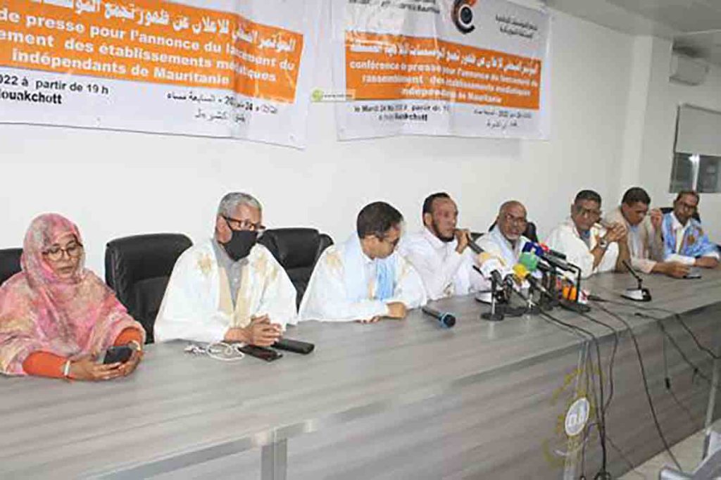 Création du regroupement professionnel des organes d'information indépendants en Mauritanie