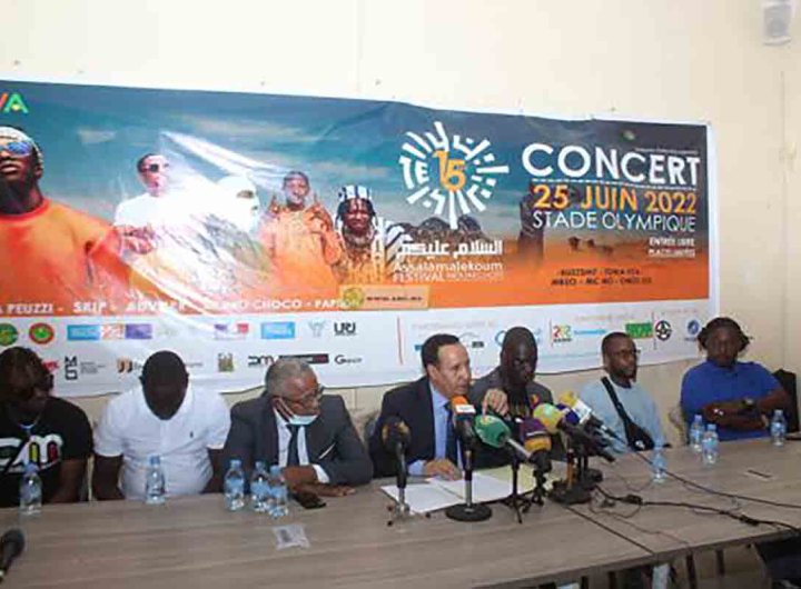 Conférence de presse: festival "Assalamalekoum" culture de Nouakchott