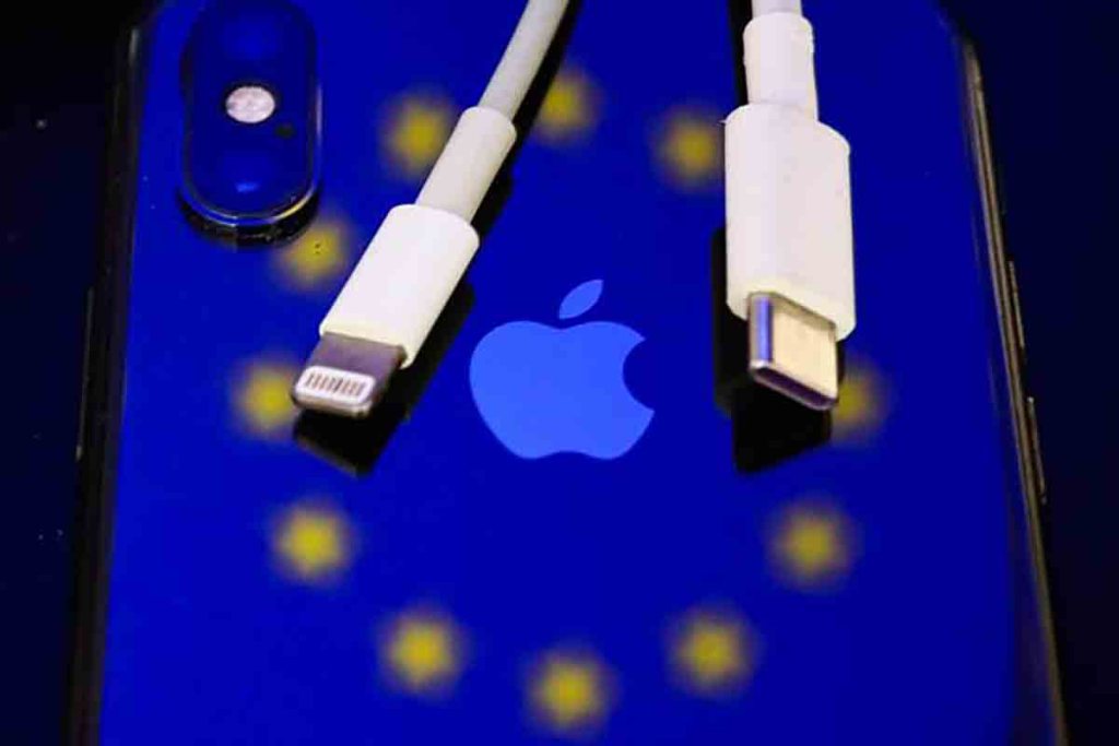 Les chargeurs d'IPhone d'Apple seront interdits dans l'UE d'ici à la fin 2024