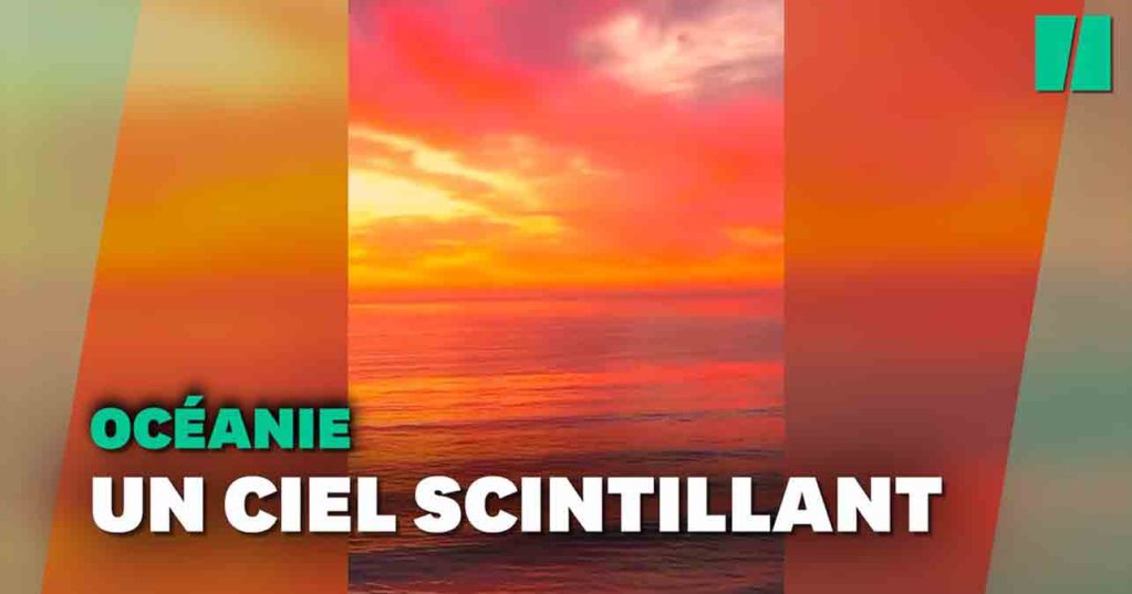 Australie et Nouvelle-Zélande, l'éruption aux îles Tonga transforme le ciel
