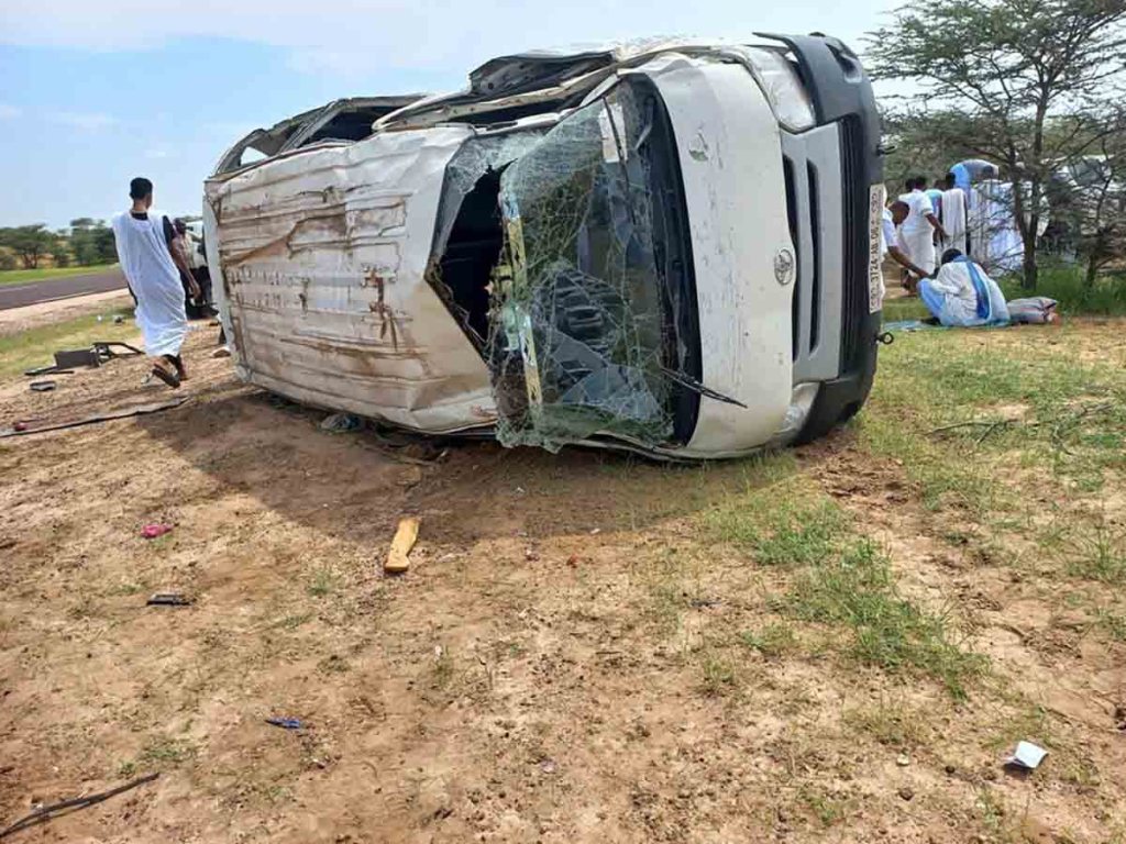 Un accident à Mederdra : fait au moins trois morts