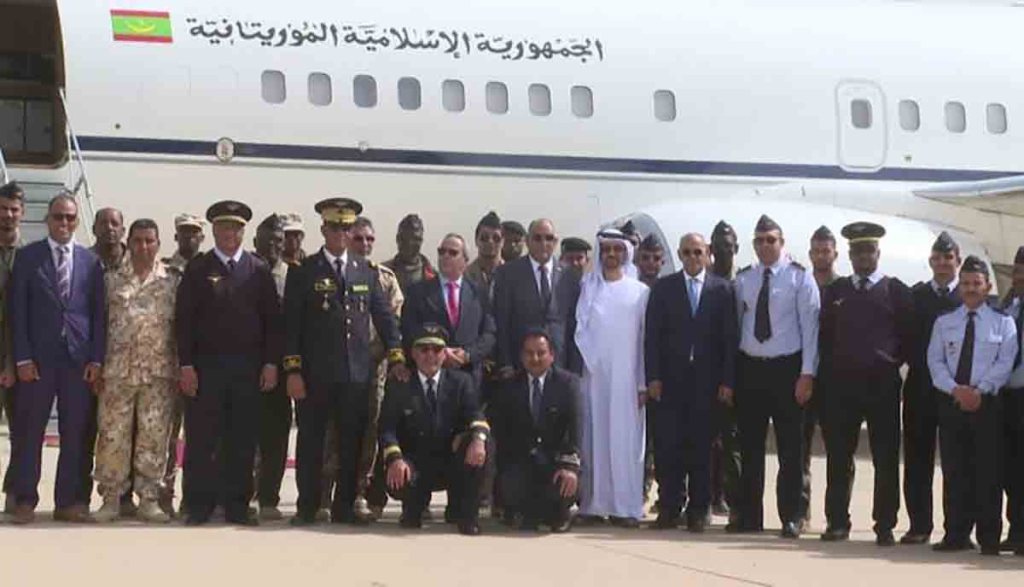 Avion-presidentiel-Mauritanie-receptionne-par-le-ministre-des-transports