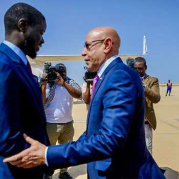 Président Bassirou Diomaye Faye et Ghazouani