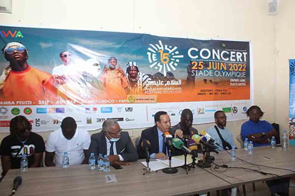 Conférence de presse: festival "Assalamalekoum" culture de Nouakchott