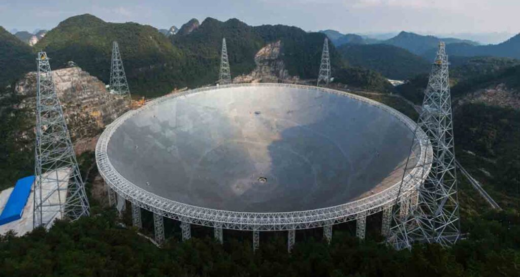 Le télescope chinois dédié aux extraterrestres a trouvé quelque chose, mais